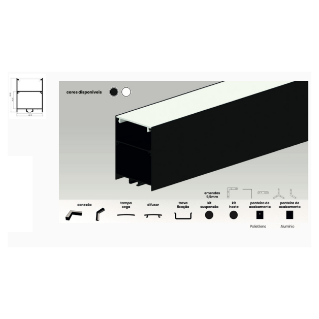 Perfil Linear Sobrepor Argo S