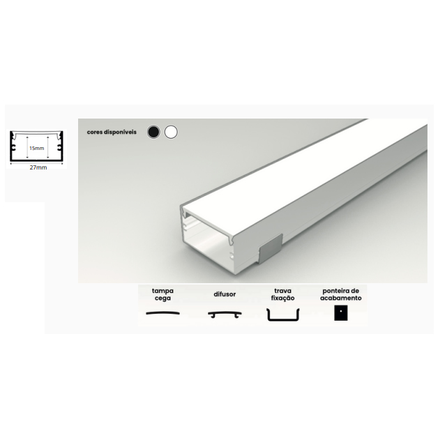 Perfil Linear Sobrepor Soprano