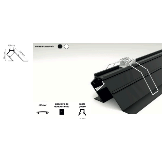 Perfil Linear Soprepor Especial Washerr