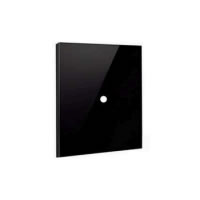 Placa com 1 Furo Tok Glass - 4x4